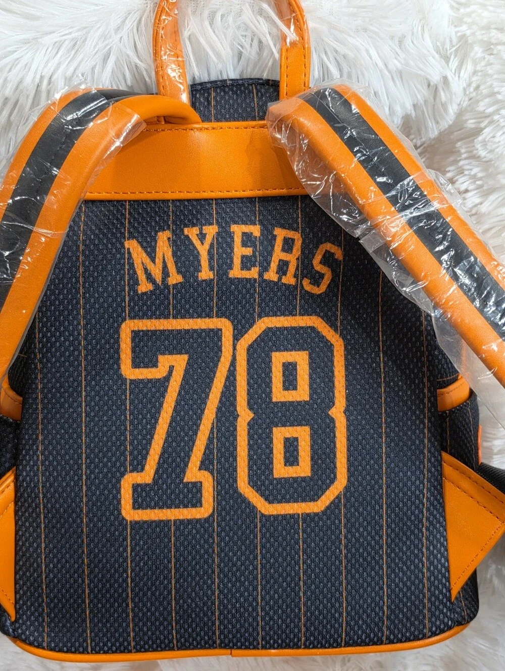 NWT Loungefly Halloween Michael Myers Jersy Mini Backpack - 2024 Compass Intl
